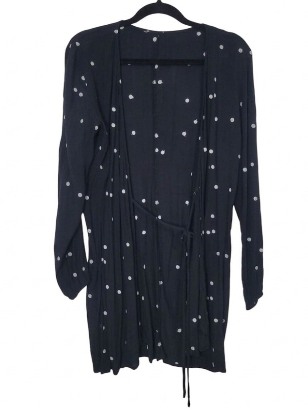 J. Galt Shanghai long sleeve polka dot top